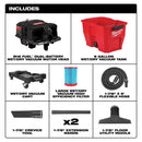 Milwaukee M18 FUEL 9 Gallon Dual-Battery Wet/Dry Vacuum (Tool Only) Model