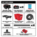 Milwaukee M18 FUEL 9 Gallon Dual-Battery Wet/Dry Vacuum Kit Model