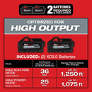 Milwaukee M18 FUEL 9 Gallon Dual-Battery Wet/Dry Vacuum Kit Model