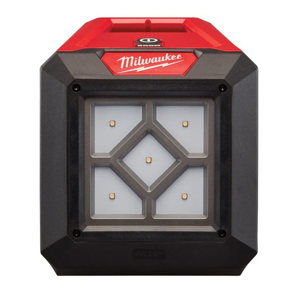 Milwaukee M12 12 Volt Lithium-Ion Cordless Compact Flood Light - Tool Only Model#: 2364-20
