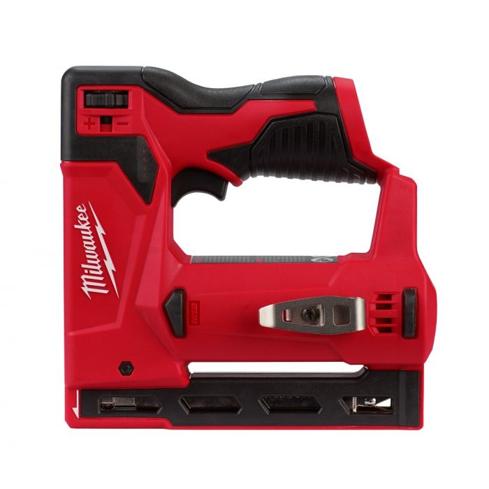 Milwaukee M12 12 Volt Lithium-Ion Cordless 3/8 in. Crown Stapler - Tool Only Model