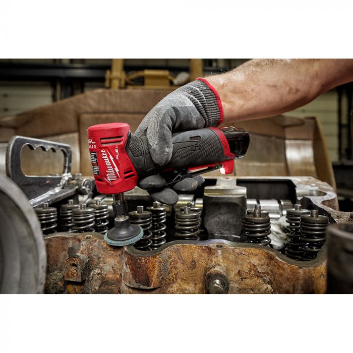Milwaukee M12 FUEL 12 Volt Lithium-Ion Brushless Cordless Right Angle Die Grinder - Tool Only Model