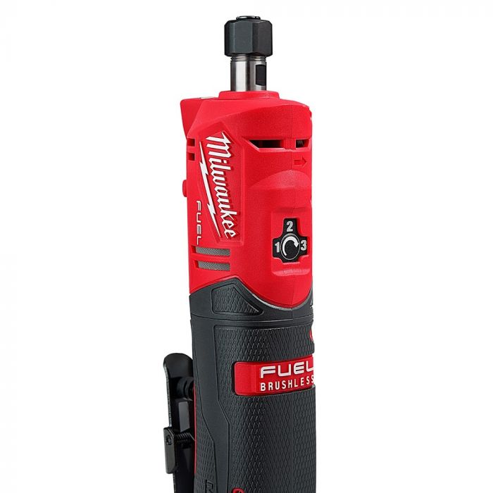 Milwaukee M12 FUEL 12 Volt Lithium-Ion Brushless Cordless Straight Die Grinder - Tool Only Model