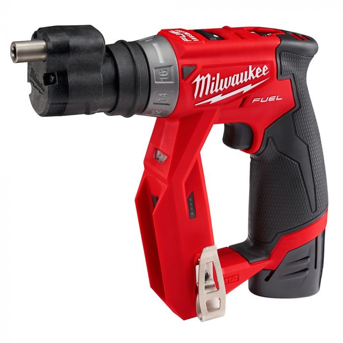 Milwaukee M12 FUEL 12 Volt Lithium-Ion Brushless Cordless Installation Drill/Driver Kit Model