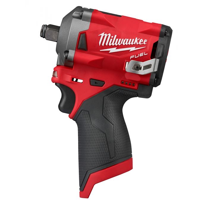 Milwaukee M12 FUEL 12 Volt Lithium-Ion Brushless Cordless Stubby 1/2 in. Impact Wrench - Tool Only Model