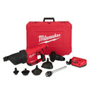 Milwaukee M12 12 Volt Lithium-Ion Cordless AIRSNAKE Drain Cleaning Air Gun Kit-B Model