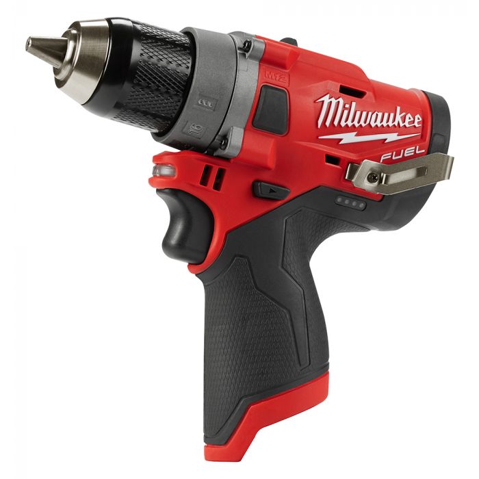 Milwaukee M12 FUEL 12 Volt Lithium-Ion Brushless Cordless 1/2 in. Hammer Drill and 1/4 in. Hex Impact Driver Combo Kit - 2 Tool Model