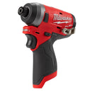 Milwaukee M12 FUEL 12 Volt Lithium-Ion Brushless Cordless 1/2 in. Hammer Drill and 1/4 in. Hex Impact Driver Combo Kit - 2 Tool Model