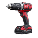 Milwaukee M18 Lithium-Ion Cordless Compact 1/2" Hammer Drill Driver Kit Model