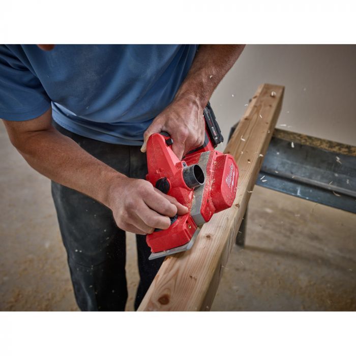 Milwaukee M18 18 Volt Lithium-Ion Cordless 3-1/4 in. Planer-Tool Only Model