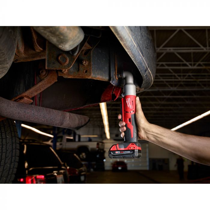Milwaukee M18 18 Volt Lithium-Ion Cordless 2-Speed 3/8 in. Right Angle Impact Wrench - Tool Only Model