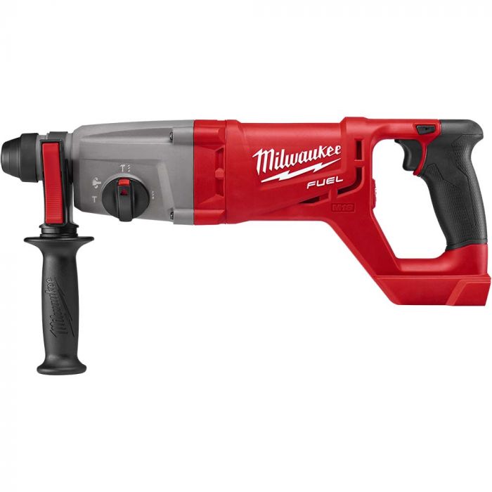 Milwaukee M18 FUEL 18 Volt Lithium-Ion Brushless Cordless 1 in. SDS-Plus D-handle Rotary Hammer - Tool Only Model