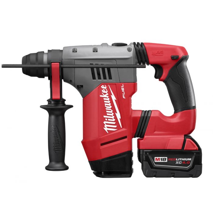 Milwaukee M18 FUEL 18 Volt Lithium-Ion Brushless Cordless 1-1/8 in. SDS PLUS Rotary Hammer Kit Model