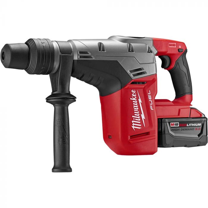 Milwaukee M18 FUEL 18 Volt Lithium-Ion Brushless Cordless 1-9/16 in. SDS MAX Rotary Hammer Drill Kit Model