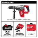 Milwaukee M18 FUEL 18 Volt Lithium-Ion Brushless Cordless 1-9/16 in. SDS MAX Rotary Hammer Drill Kit Model
