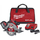 Milwaukee M18 FUEL 18 Volt Lithium-Ion Brushless Cordless 7-1/4 in. Circular Saw Kit Model