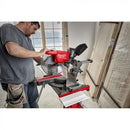 Milwaukee M18 FUEL 18 Volt Lithium-Ion Brushless Cordless 12 in. Dual Bevel Sliding Compound Miter Saw - Tool Only Model