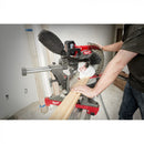 Milwaukee M18 FUEL 18 Volt Lithium-Ion Brushless Cordless 12 in. Dual Bevel Sliding Compound Miter Saw - Tool Only Model