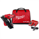 Milwaukee M18 FUEL 18 Volt Lithium-Ion Brushless Cordless 30 Degree Framing Nailer Kit Model