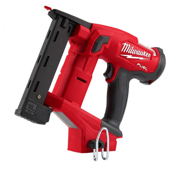 Milwaukee M18 FUEL 18 Volt Lithium-Ion Brushless Cordless 18 Gauge 1/4 in. Narrow Crown Stapler - Tool Only Model#: 2749-20