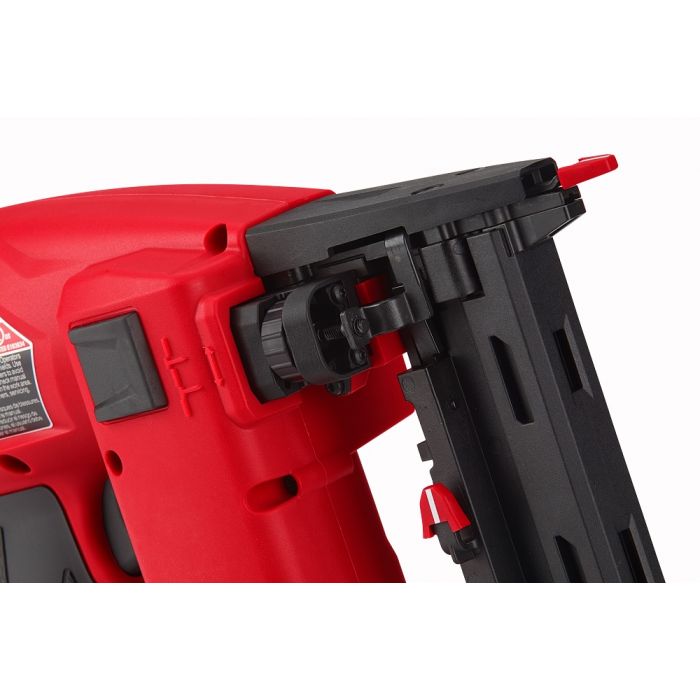 Milwaukee M18 FUEL 18 Volt Lithium-Ion Brushless Cordless 18 Gauge 1/4 in. Narrow Crown Stapler Kit Model