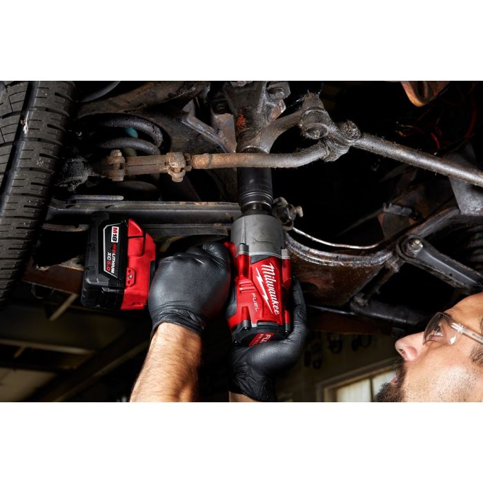 Milwaukee M18 FUEL 18 Volt Lithium-Ion Brushless Cordless 1/2 in. High Torque Impact Wrench with Friction Ring - Tool Only Model