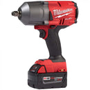 Milwaukee M18 FUEL 18 Volt Lithium-Ion Brushless Cordless 1/2 in. High Torque Impact Wrench with Friction Ring Kit Model
