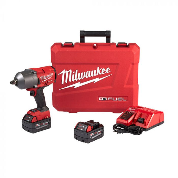 Milwaukee M18 FUEL 18 Volt Lithium-Ion Brushless Cordless 1/2 in. High Torque Impact Wrench with Friction Ring Kit Model#: 2767-22