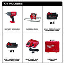 Milwaukee M18 FUEL High Torque 1/2" Impact Wrench Kit with Grease Gun Model