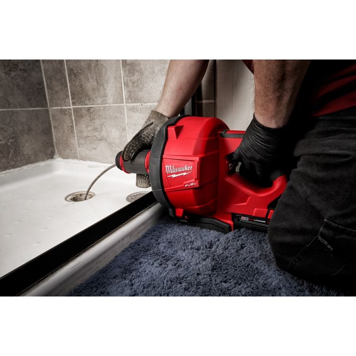 Milwaukee M18 FUEL 18 Volt Lithium-Ion Brushless Cordless Drain Snake with Cable-Drive - Tool Only Model