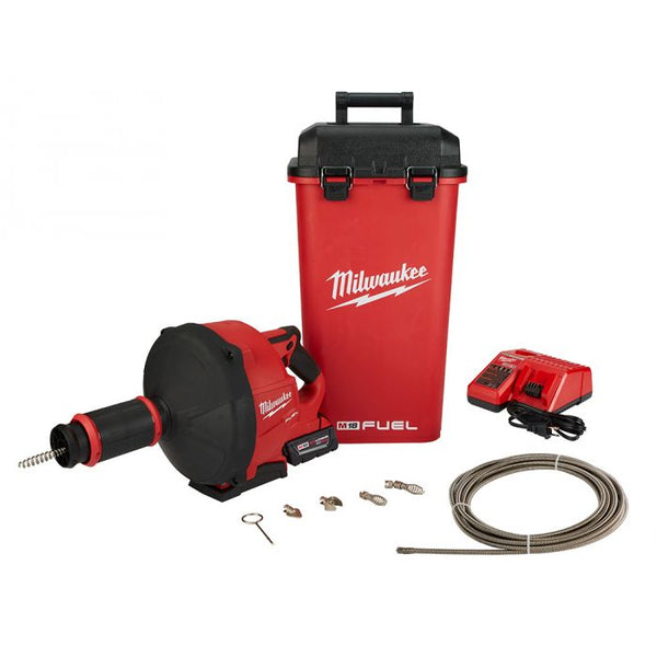 Milwaukee M18 FUEL 18 Volt Lithium-Ion Brushless Cordless Drain Snake with Cable-Drive Kit-B Model#: 2772B-21XC