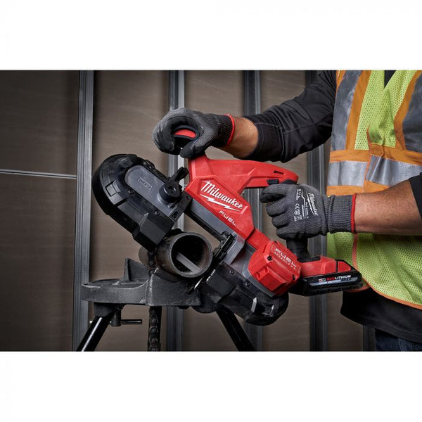 Milwaukee M18 FUEL 18 Volt Lithium-Ion Brushless Cordless Compact Band Saw - Tool Only Model#: 2829-20