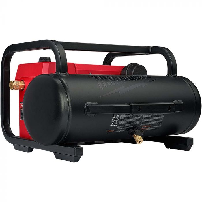 Milwaukee M18 FUEL 18 Volt Lithium-Ion Brushless Cordless 2 Gallon Compact Quiet Compressor - Tool Only Model