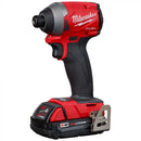 Milwaukee M18 FUEL 18 Volt Lithium-Ion Brushless Cordless 1/4 in. Hex Impact Driver CP Kit Model