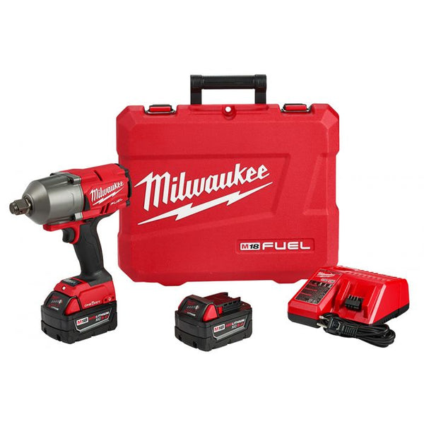 Milwaukee M18 FUEL 18 Volt Lithium-Ion Brushless Cordless withONE-KEY High Torque Impact Wrench 3/4 in. Friction Ring Kit Model#: 2864-22
