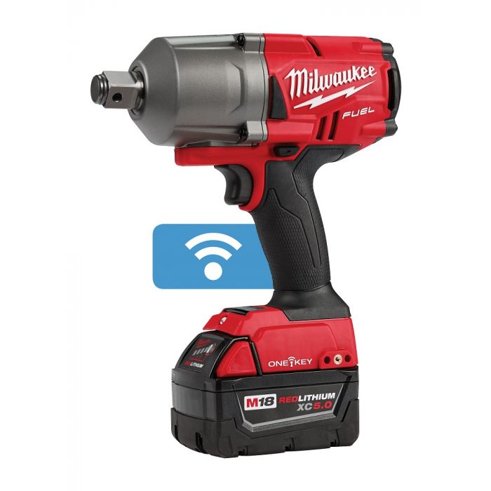 Milwaukee M18 FUEL 18 Volt Lithium-Ion Brushless Cordless withONE-KEY High Torque Impact Wrench 3/4 in. Friction Ring Kit Model