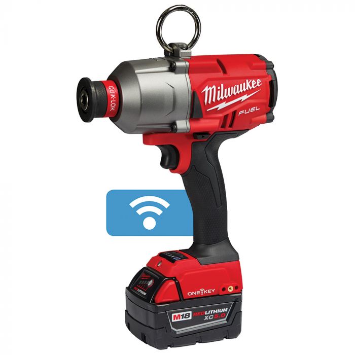 Milwaukee M18 FUEL 18 Volt Lithium-Ion Brushless Cordless 7/16" Hex Utility HTIW with ONE-KEY Kit Model