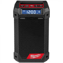 Milwaukee M12 12 Volt Lithium-Ion Cordless Radio + Charger - Tool Only Model