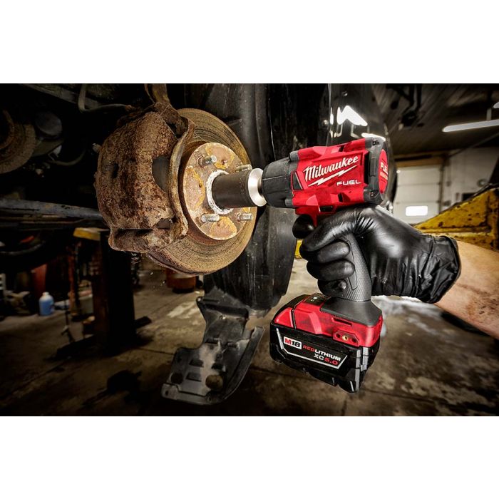 Milwaukee M18 FUEL 18 Volt Lithium-Ion Brushless Cordless 3/8" Mid-Torque Impact Wrench with Friction Ring - Tool Only Model