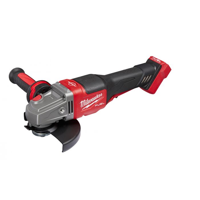Milwaukee M18 FUEL 18 Volt Lithium-Ion Brushless Cordless 4-1/2 in.-6 in. No Lock Braking Grinder with Paddle Switch - Tool Only Model