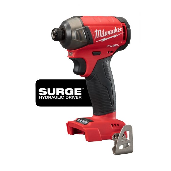 Milwaukee M18 FUEL 18-Volt Lithium-Ion Brushless Cordless Surge Impact Driver/Hammer Drill Combo Kit - 2 Tool Model