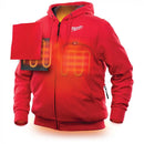 Milwaukee M12 Heated Hoodie Kit - Red - S Model