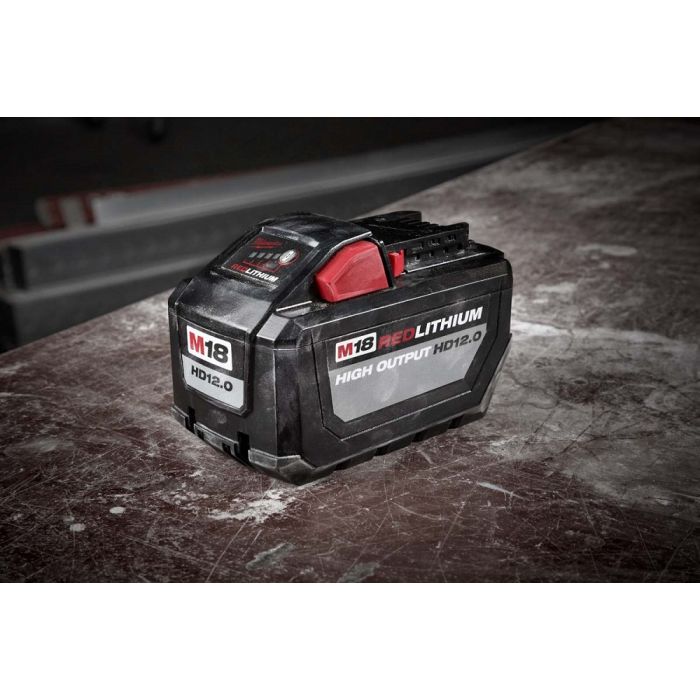 Milwaukee M18 18 Volt Lithium-Ion Cordless REDLITHIUM HIGH OUTPUT HD 12.0Ah Battery Pack Model
