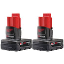 Milwaukee M12 XC Battery Pack (2pk) Model