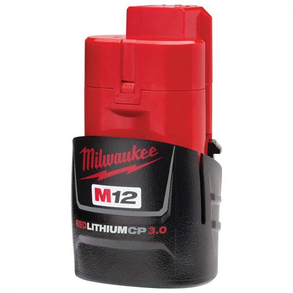 Milwaukee M12 REDLITHIUM 3.0Ah Compact Battery Pack Model#: 48-11-2430