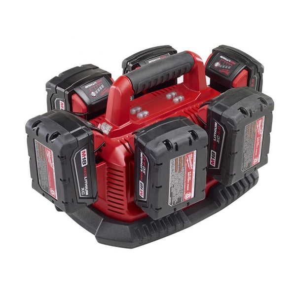 Milwaukee M18 18 Volt Six-Pack Sequential Charger Model#: 48-59-1806