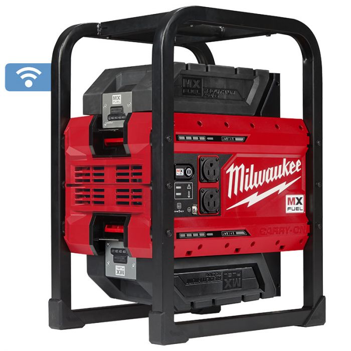 Milwaukee MX FUEL Lithium-Ion Cordless CARRY-ON 3600W/1800W Power Supply Model