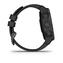 Garmin Descent Mk2S, Carbon Gray DLC with Black Silicone Band Model
