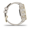 Garmin Descent Mk2S, Light Gold with Light Sand Silicone Band Model