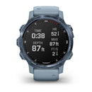 Garmin Descent Mk2S, Mineral Blue with Sea Foam Silicone Band Model
